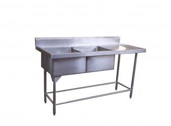 fregadero doble tarja